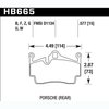 Disc Brake Pad DTC-70 w/0.577 Thickness - image 2