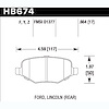 Disc Brake Pad Performance Ceramic w/0.785 Thickness - image 1