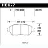Disc Brake Pad LTS w/0.685 Thickness - image 2