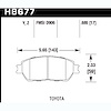 Disc Brake Pad Performance Ceramic w/0.685 Thickness - image 1