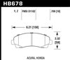 Honda Front Brake Pads 2006-11 Ridgeline - image 4
