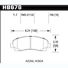 Ceramic Brake Pads Honda Ridgeline 2006-11 - image 1