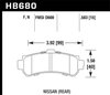 Disc Brake Pad HP Plus w/0.583 Thickness - image 3
