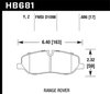 Disc Brake Pad LTS w/0.686 Thickness - image 3