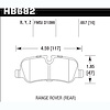 Disc Brake Pad Performance Ceramic w/0.657 Thickness - image 1
