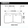 Disc Brake Pad LTS w/0.651 Thickness - image 2