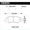 Disc Brake Pad LTS w/0.694 Thickness - image 2
