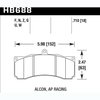 Disc Brake Pad DTC-70 w/0.710 Thickness - image 2
