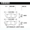 Disc Brake Pad HPS Performance Street w/0.550 Thickness - image 2