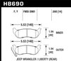 Disc Brake Pad HPS Performance Street w/0.550 Thickness - image 4