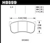DTC-50 BRAKE PADS Brembo GT-3 caliper wide annulus - image 1