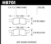 BRAKE PADS HPS 5.0 - image 1