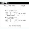 Disc Brake Pad Performance Ceramic w/0.723 Thickness