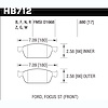 Ceramic Brake Pads 2013-14 Ford Focus ST - image 1