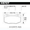Ceramic Brake Pads 2014 Corvette - image 1