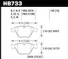 DTC-60 BRAKE PADS BMW Front - image 1