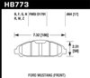 PC Front Brake Pads for 2015-2017 Ford Mustang - image 2