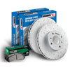 LTS Brake Kit Front Incl Pads And Rotors - image 1