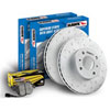 Performance Ceramic Brake Kits Front Incl Pads And Rotors - image 1