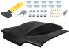 26396 Sunoco Style 6 in. Cowl Induction Lift-Off Hood Kit for 1987-1993 Ford Mustang [Fiberglass]