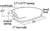 Aero II Scoop Overall: 35" L x 9-1/2" H - image 2