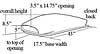 Aero MOD-I Scoop Overall: 48" L x 8-1/2" H - image 2