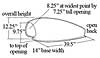 Tri-Aero Scoop Overall: 51" L x 13" H - image 2