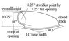 Tri-Aero Mini Scoop Overall: 33-1/2" L x 11" H - image 3