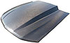 3" Cowl Induction Bolt-On Hood 2010-12 Mustang - image 1