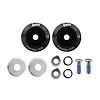 AK113111K Post Collar Anchors for Snell SA & FIA Helmets w/Integrated M6 Terminals [Black] - image 1