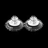AK113111K Post Collar Anchors for Snell SA & FIA Helmets w/Integrated M6 Terminals [Black] - image 3
