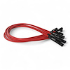 SPW300-CH-23-2 Super Mag Fiberglass-Oversleeved Spark Plug Wire Set for Ford 2.3L [Red] - image 1