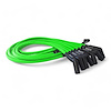 SPW300-CH-426-8 Super Mag Fiberglass-Oversleeved Spark Plug Wire Set for Small Block Ford, Over Valve Cover [Green] - image 1
