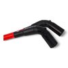 SPW300-CH-525L-R-4 Super Mag Fiberglass-Oversleeved Plug Wires, GM LS Long 525 Crate, Around Rear Under Header [Blue] - image 2