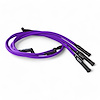 SPW300-PS-23-7 Super Mag Fiberglass-Oversleeved Spark Plug Wire Set for Ford 2.3L [Purple] - image 1