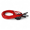 SPW300-PS-690-I-2 Super Mag Fiberglass-Oversleeved Spark Plug Wire Set for Dodge Viper (Gen1) [Red] - image 1