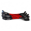 SPW300-PS-LS-T-2 Super Mag Fiberglass-Oversleeved Spark Plug Wire Set for GM LS Truck [Red]