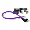 SPW-CH-23-6 High-Performance Silicone-Sleeved Spark Plug Wire Set for Ford 2.3L [Purple] - image 2