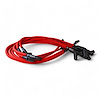 SPW-CH-415-2 High-Performance Silicone-Sleeved Spark Plug Wire Set for Big Block Chevy, Over Valve Cover [Red]