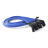 SPW-CH-415-4 High-Performance Silicone-Sleeved Spark Plug Wire Set for Big Block Chevy, Over Valve Cover [Blue] - image 1