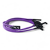 SPW-CH-428-6 High-Performance Silicone-Sleeved Spark Plug Wire Set for Big Block Ford [Purple] - image 1