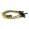 SPW-CH-428-7 High-Performance Silicone-Sleeved Spark Plug Wire Set for Big Block Ford [Yellow] - image 1