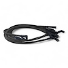 SPW-CH-660-1 High-Performance Silicone-Sleeved Spark Plug Wire Set for Small Block Dodge, Over Valve Cover [Black] - image 1