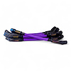 SPW-CH-7.3ZILLA-6 High-Performance Silicone-Sleeved Spark Plug Wire Set for Ford 7.3L Godzilla [Purple] - image 1