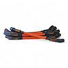 SPW-CH-7.3ZILLA-9 High-Performance Silicone-Sleeved Spark Plug Wire Set for Ford 7.3L Godzilla [Fluorescent Orange] - image 1