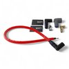 SPW-CH-KSTR-2 DIY High-Performance Silicone-Sleeved Spark Plug Wire Set, Straight Boot [Red] - image 2