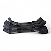 SPW-CH-LS-S-1 High-Performance Silicone-Sleeved Spark Plug Wire Set for GM LS, Standard [Black]