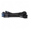 SPW-CH-LS-T-1 High-Performance Silicone-Sleeved Spark Plug Wire Set for GM LS Truck, [Black]