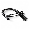 SPW-NS-23 High-Performance Non-Sleeved Spark Plug Wire Set for Ford 2.3L [Straight Plug Boot] - image 1