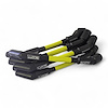 SPW-PS-LS-S-5 High-Performance Fiberglass-Oversleeved Spark Plug Wire Set for GM LS, Standard [Yellow] - image 1